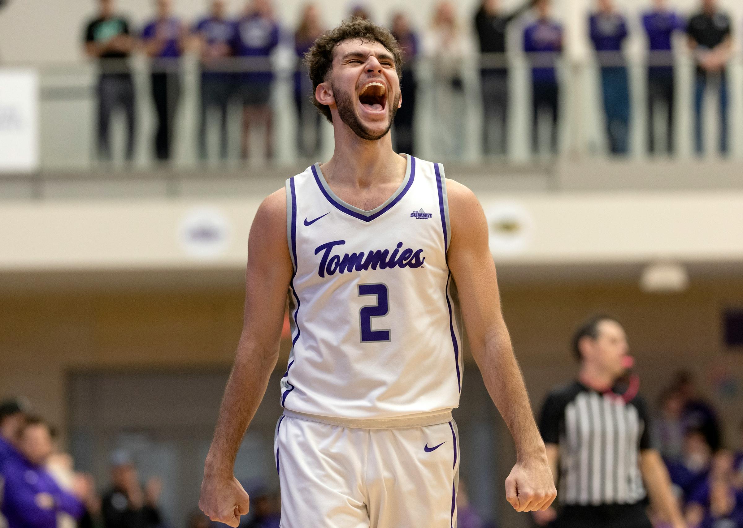 Ben Nau saw the vision for St. Thomas men’s basketball. Now the senior shooting guard preaches it himself.