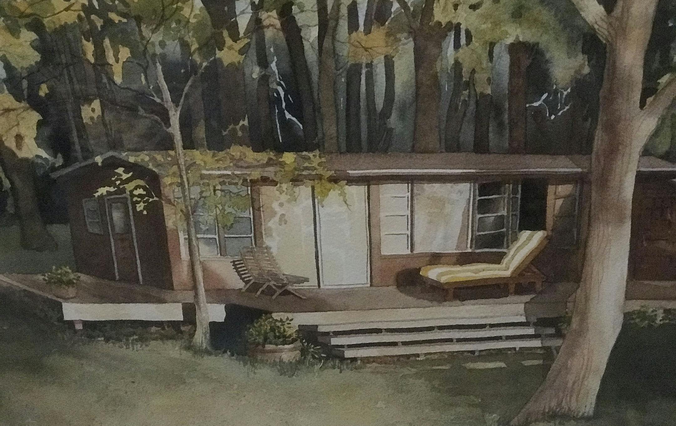 The cabin became a "priceless gift" to three generations of family.
