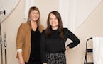 Liz Giorgi, right, and Hayley Anderson, founders of Soona
