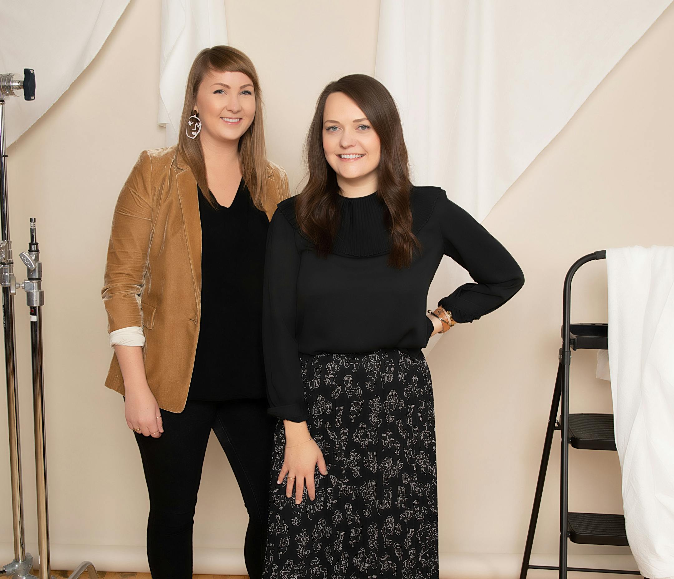Liz Giorgi, right, and Hayley Anderson, founders of Soona