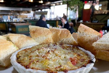 Artichoke dip at Gray’s