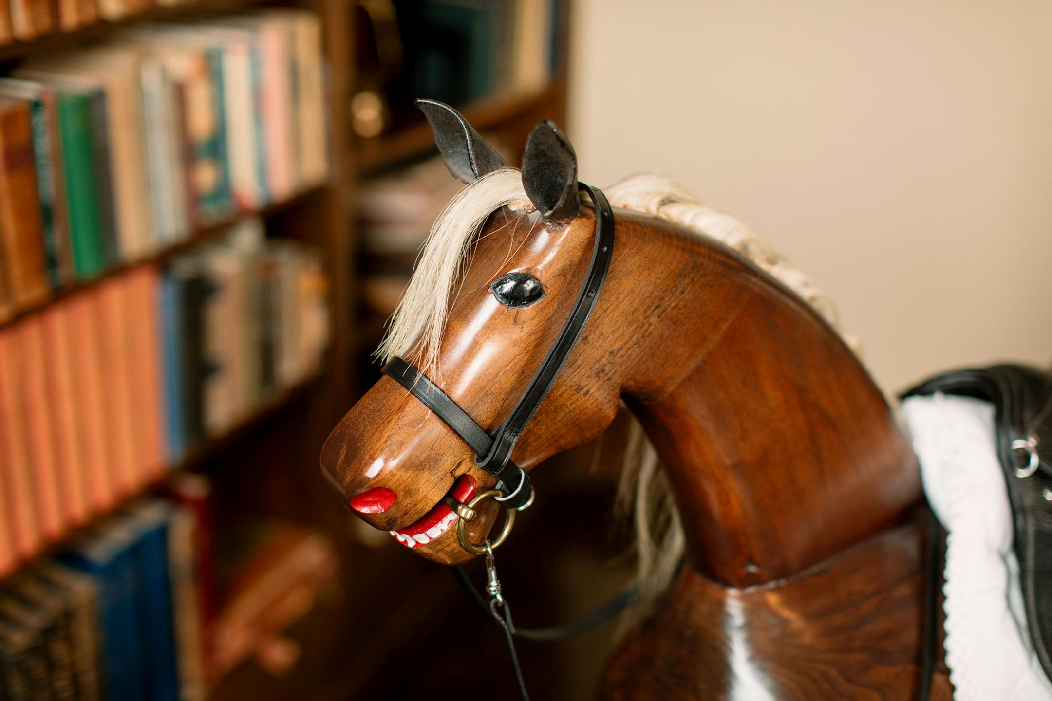 The Mayo family heirlooms include a rocking horse created decades ago by the Mayo family’s handyman as a gift to the Mayo children. The horse was among items donated in 2017 to the Clinic by descendants of founder Charles H. Mayo.