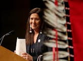 Rebecca Crooks-Stratton, secretary/treasurer of the Shakopee Mdewakanton Sioux Community, wanted the story of Indian Country told in present tense.