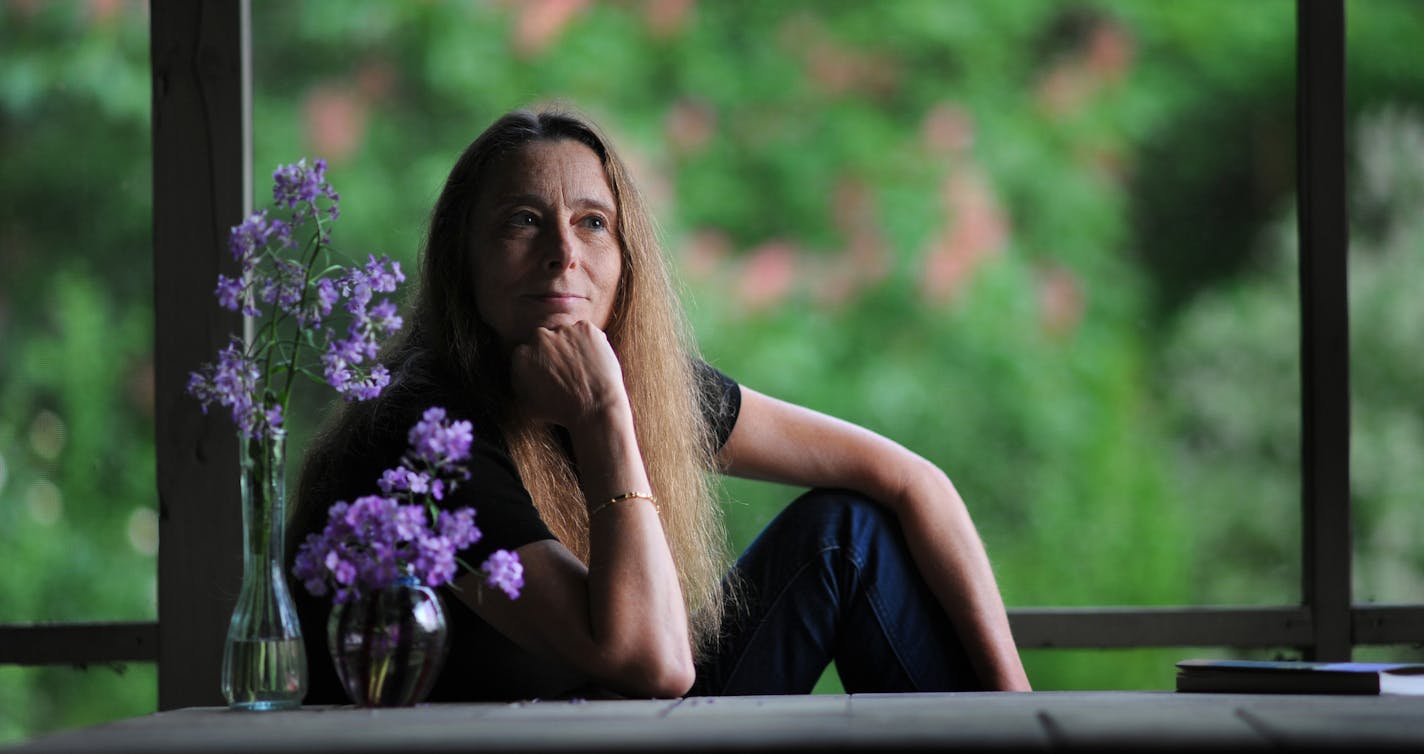 Ann Beattie at home in York, Maine on May 29, 2010. The author will be releasing a collection of the works that she wrote for "The New Yorker." (Fred Field/The New York Times) ORG XMIT: XNYT8