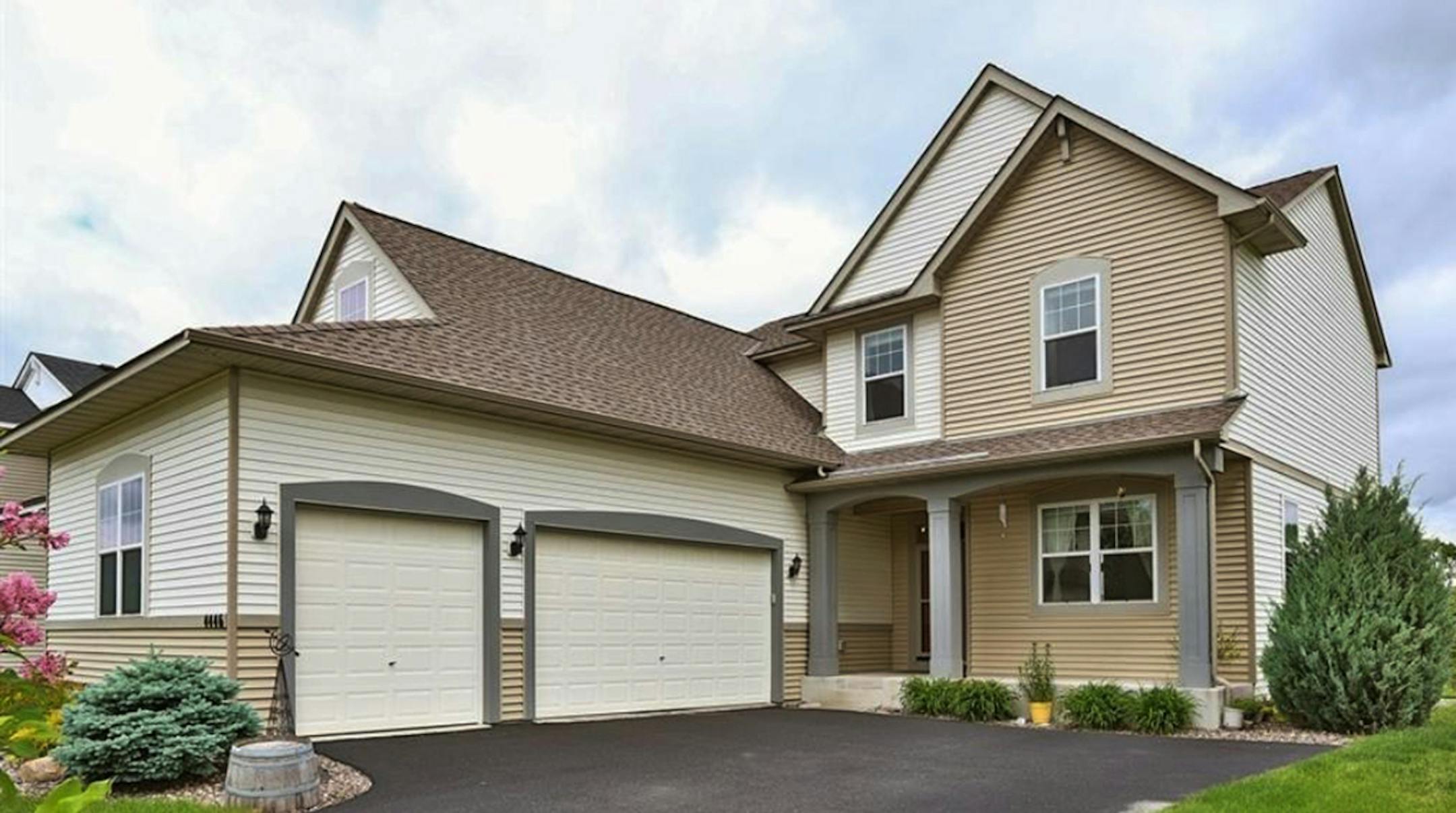 Hugo
Listed for $345,000, this four-bedroom, three-bath house built in 2007 has 2,898 finished square feet and features four bedrooms on one level, hardwood floors, center kitchen island and granite countertops, full basement with amusement room and deck. Listed by Aileen Chen, 612-812-6375, and David Paulson, 612-239-3424, Edina Realty.