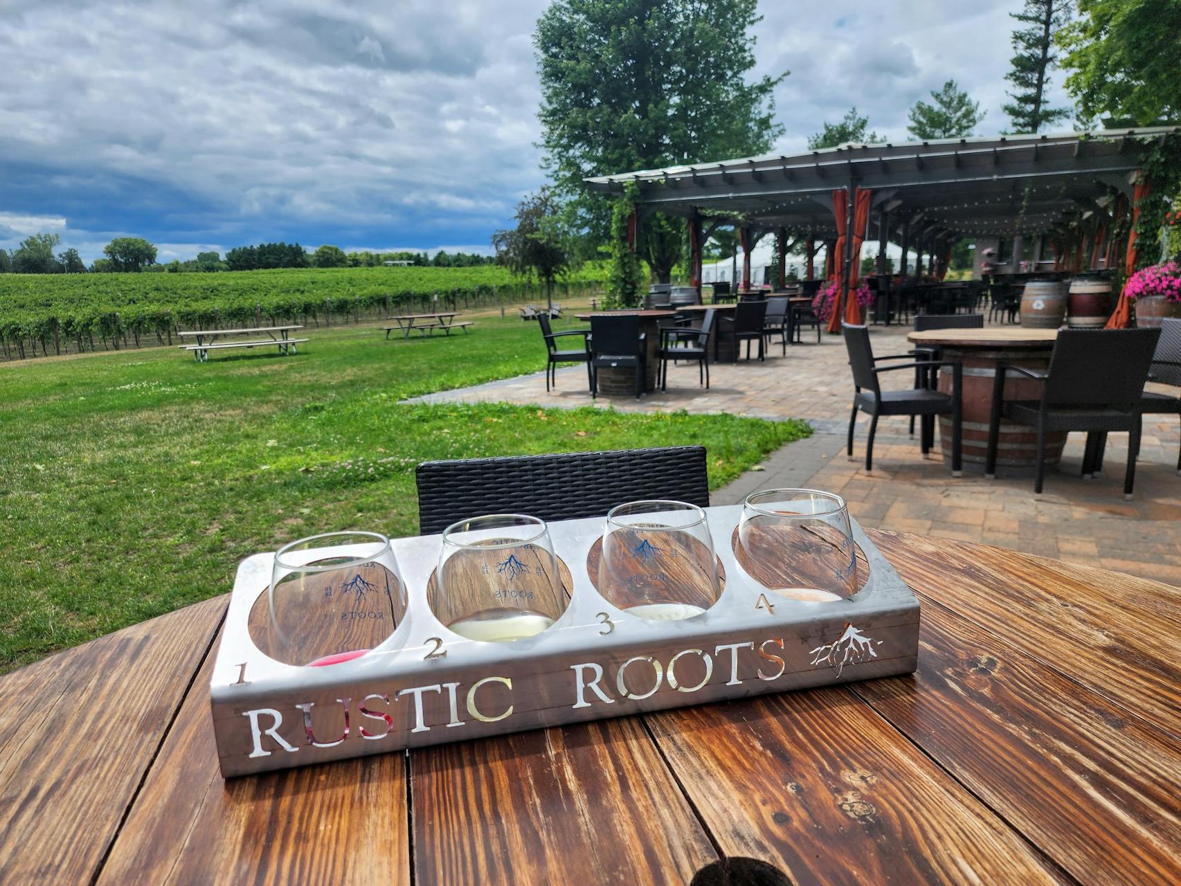 Rustic Roots Winery in Scandia.