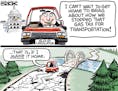 Sack cartoon: Minnesota transportation funding
