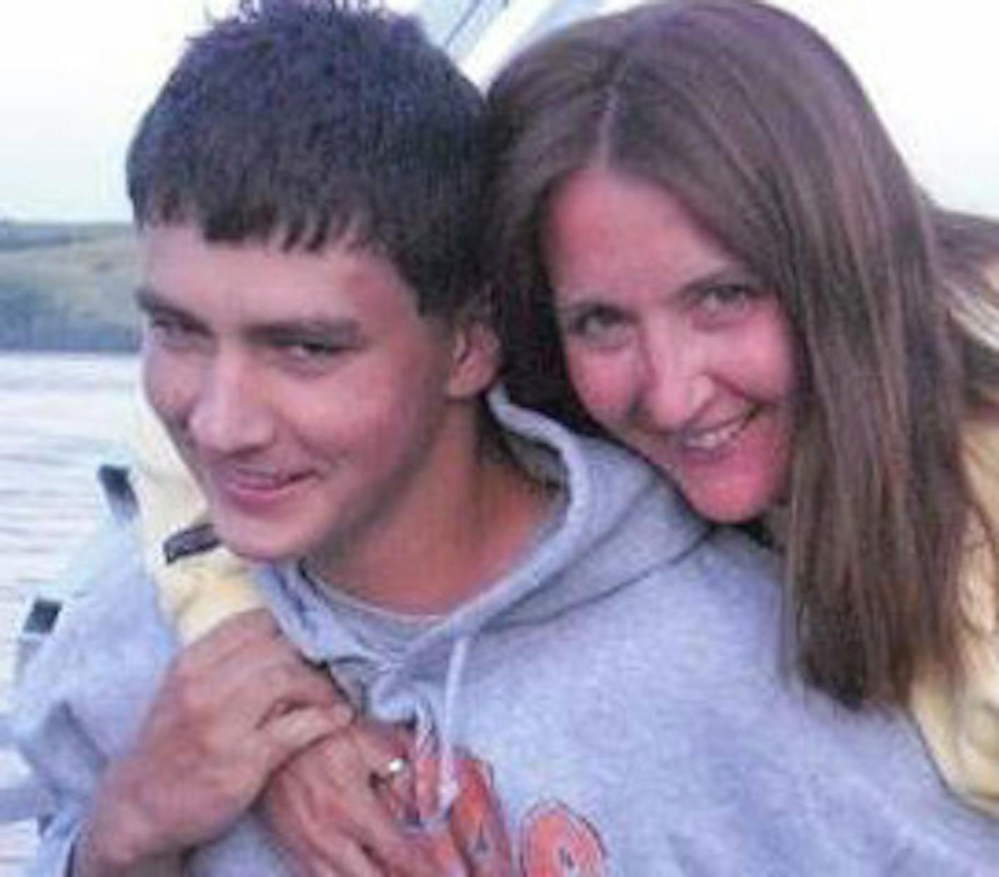 Andrew Sadek and his mother, Tammy. Photo courtesy of the family.