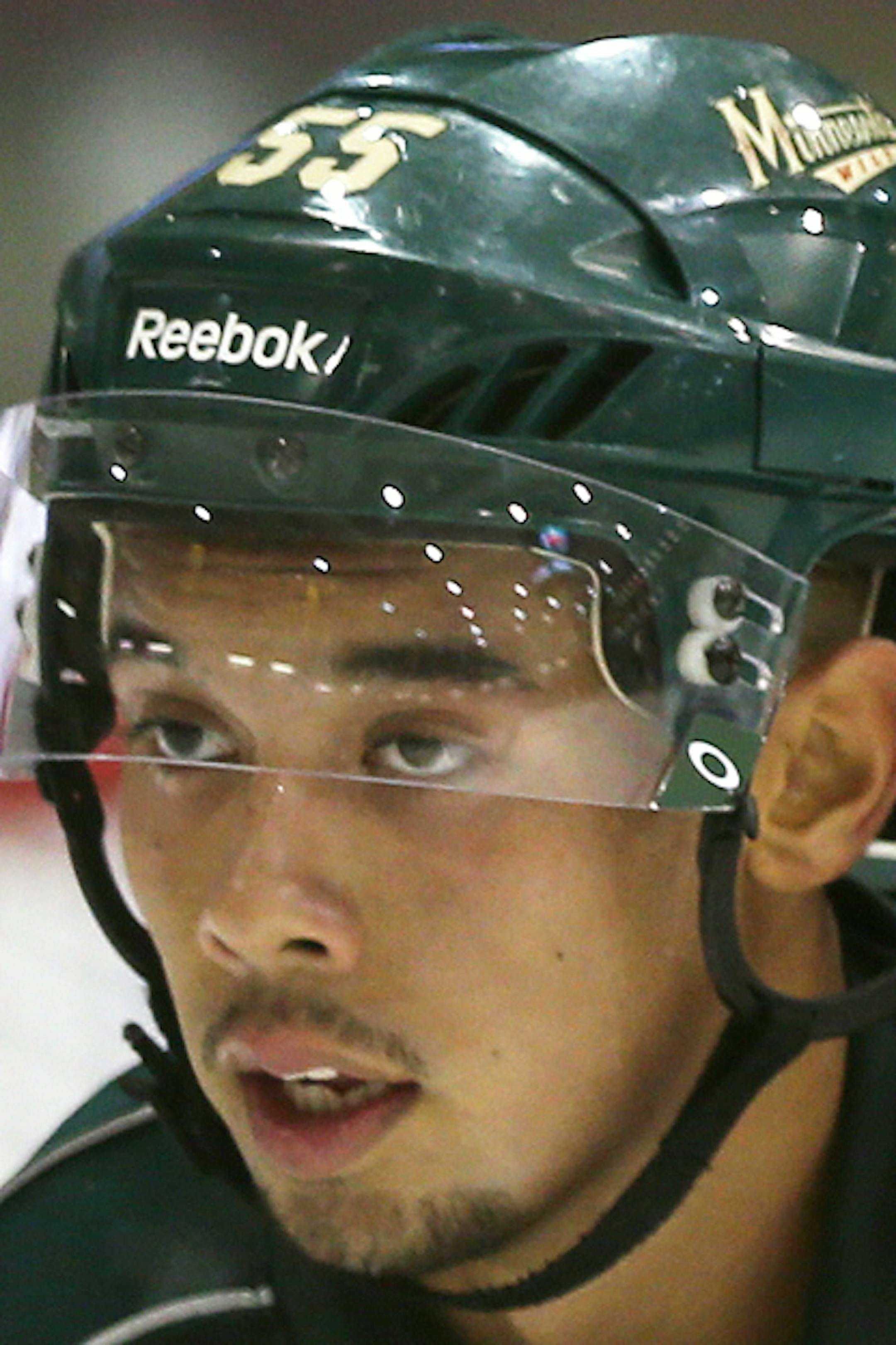 Matt Dumba at practice in Ridder Arena on the U of M campus, MN. September 12, 2013. ] JOELKOYAMA‚Ä¢joel koyama@startribune