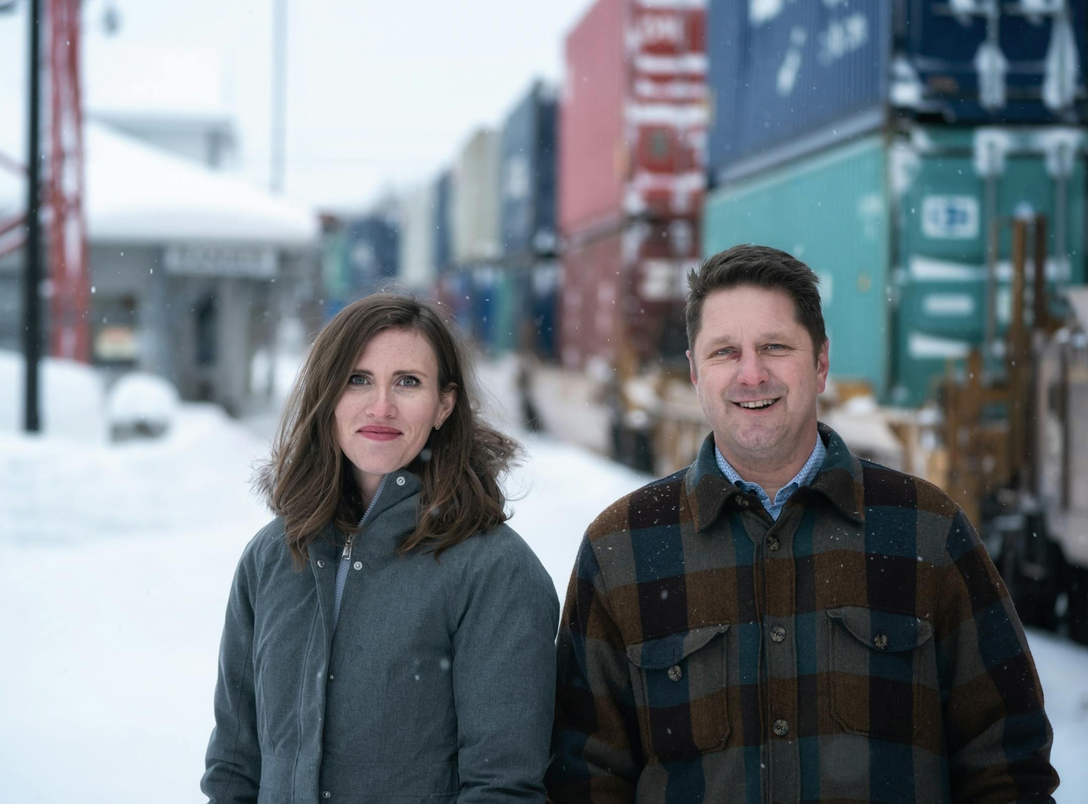 Director of Creativity and Controller Danielle Schermerhorn and General Manager Ed Gackley. The Cantilever Distillery and Hotel will be a partner with Wyndham Hotels' Trademark Collection Brand.