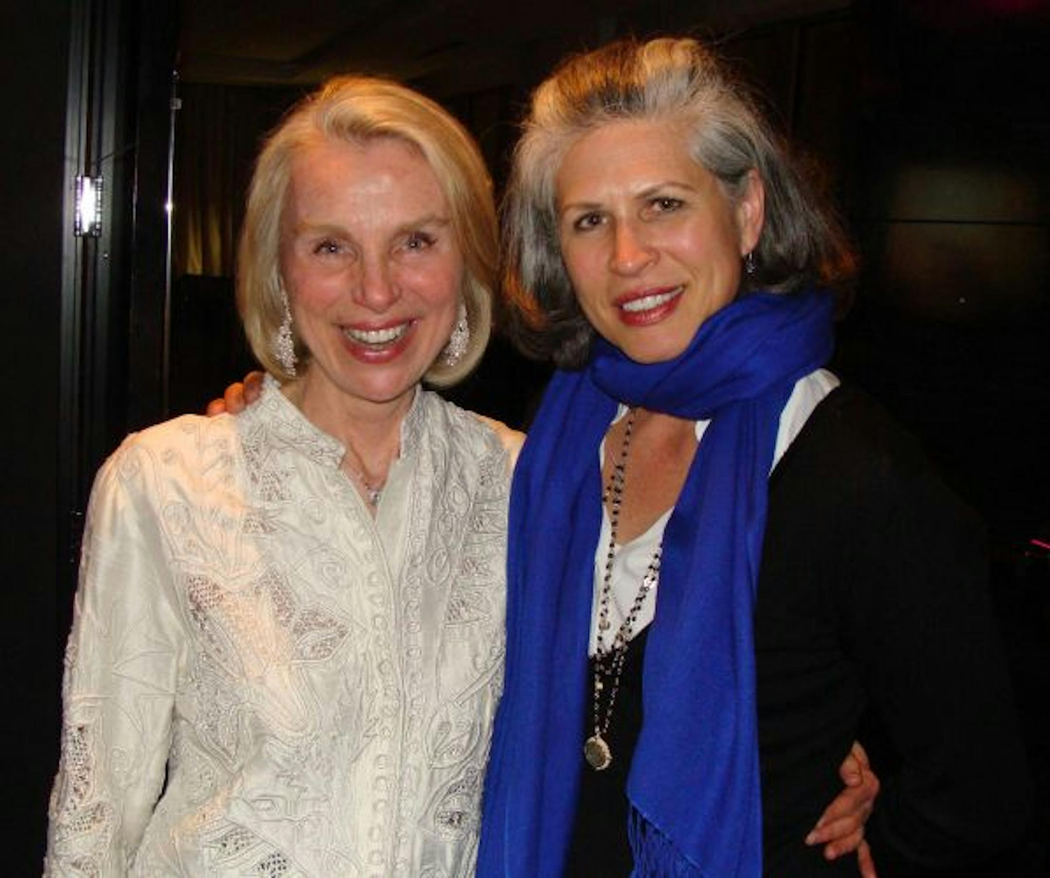 Sue Crolick, president of Art Buddies and Monica Nassif, founder of Mrs. Meyers and Caldrea.