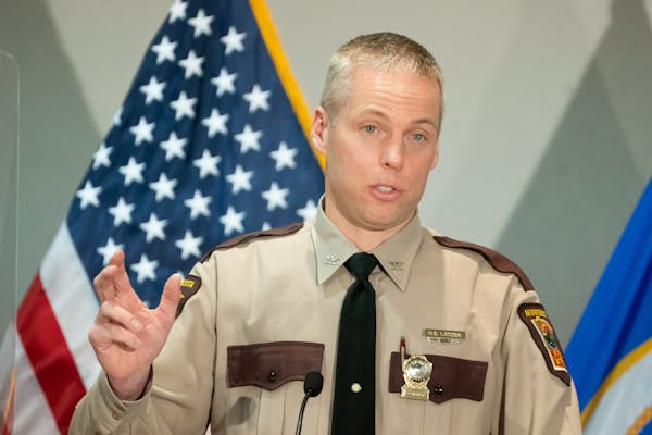 Minnesota State Patrol Chief Colonel Matt Langer.