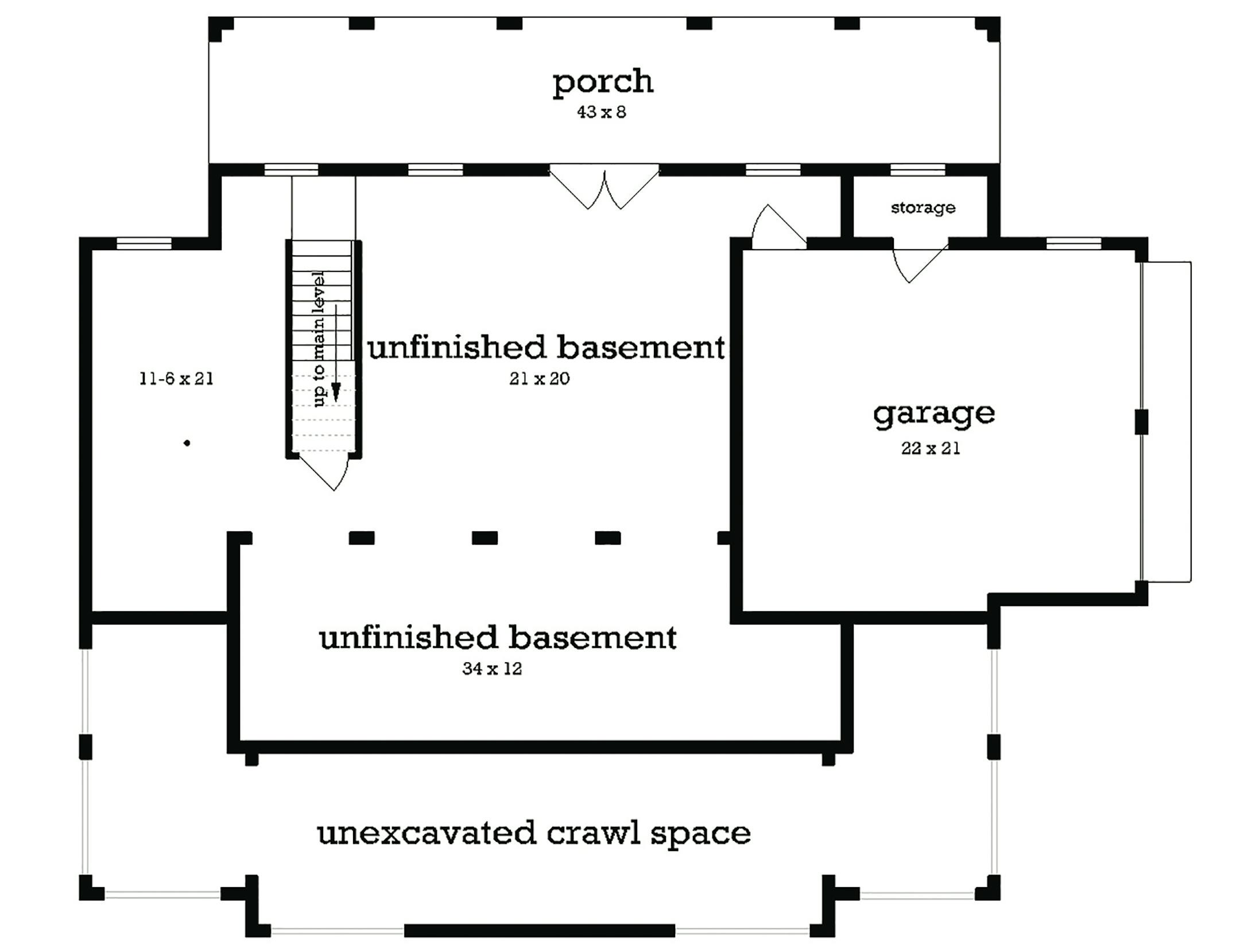 The lower level