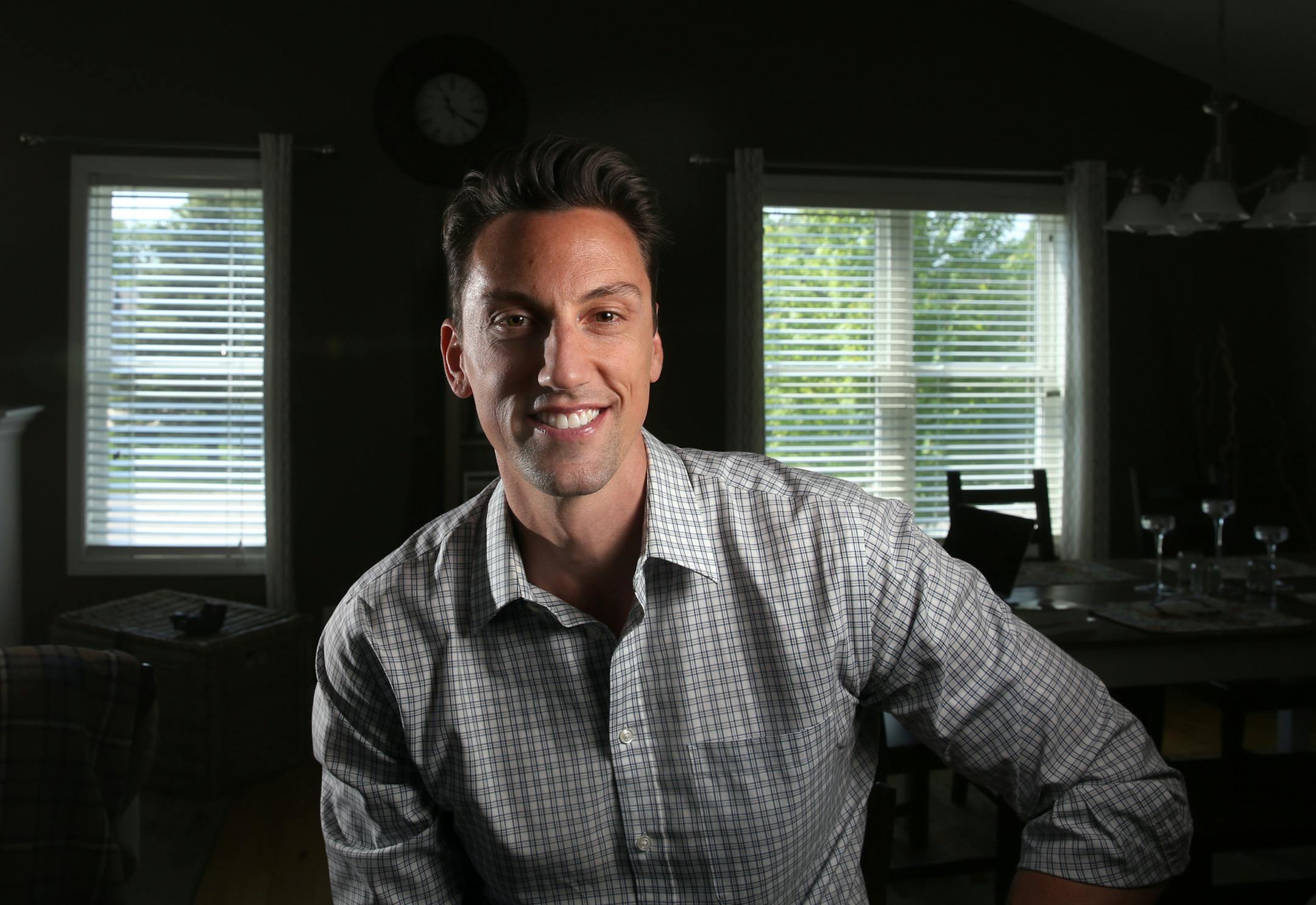 Former KARE-11 meteorologist Jerrid Sebesta.