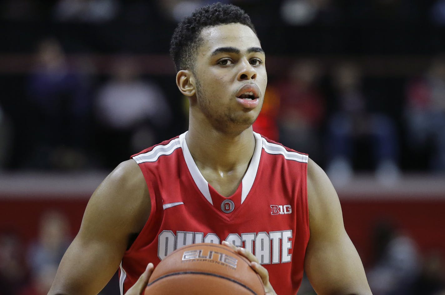 Guard D'Angelo Russell didn't expect to be at Ohio State for only one year, until the draft's best passer wowed scouts and became a first-team All-America.