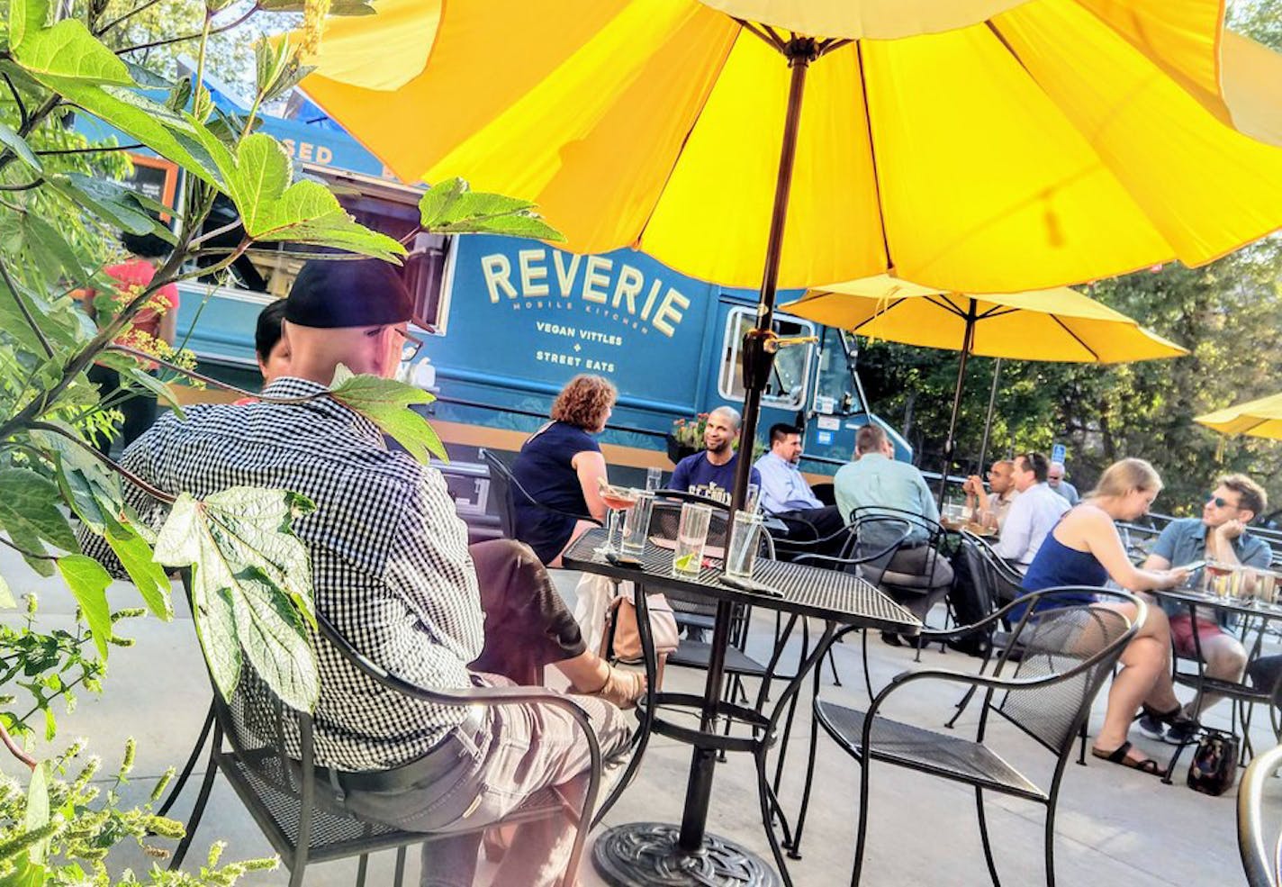 Reverie Mobile Kitchen serves vegan food.