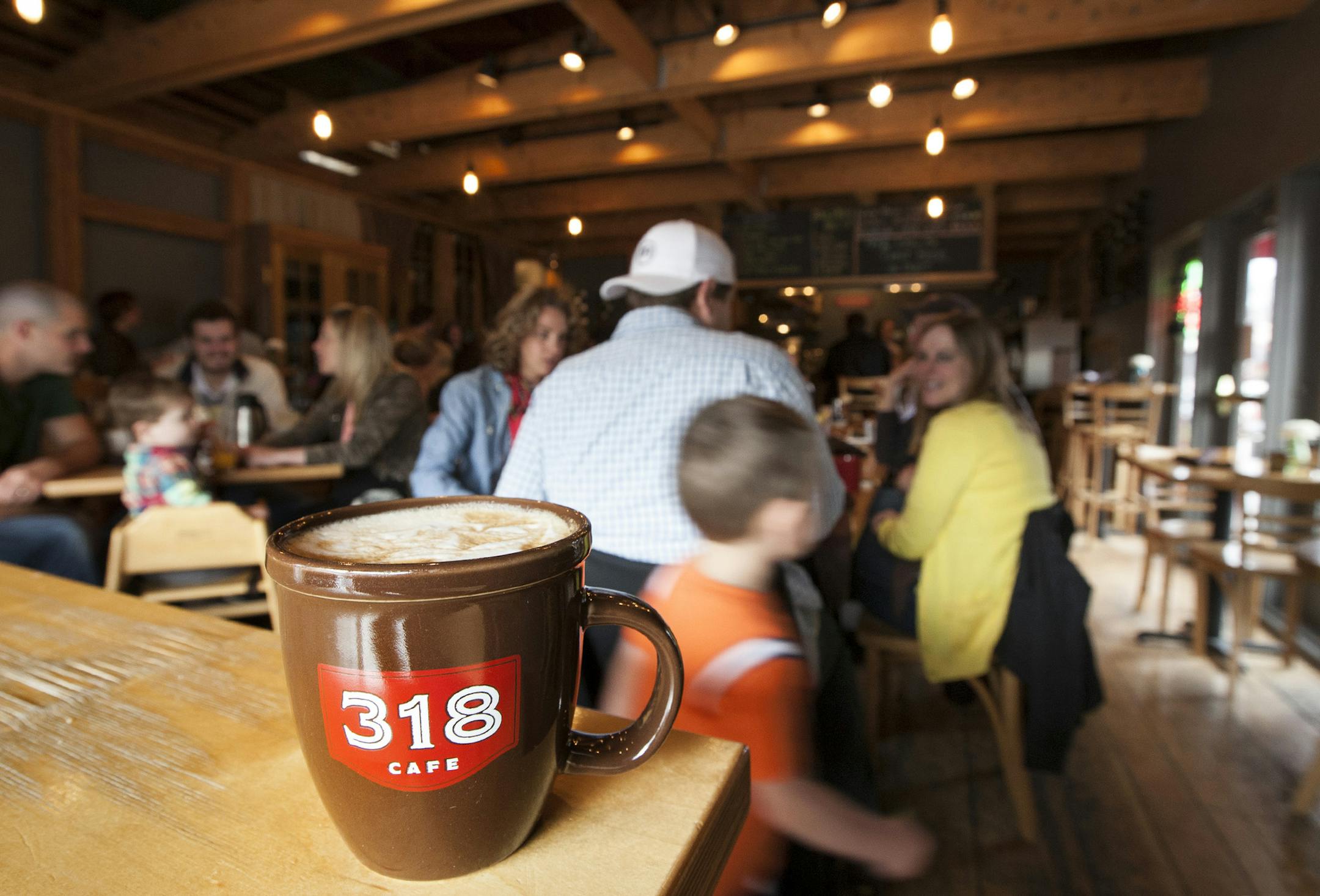 318 Cafe in Excelsior is coffee bar by day and wine bar by night. Photographed April 18, 2014. (Courtney Perry/Special to the Star Tribune)