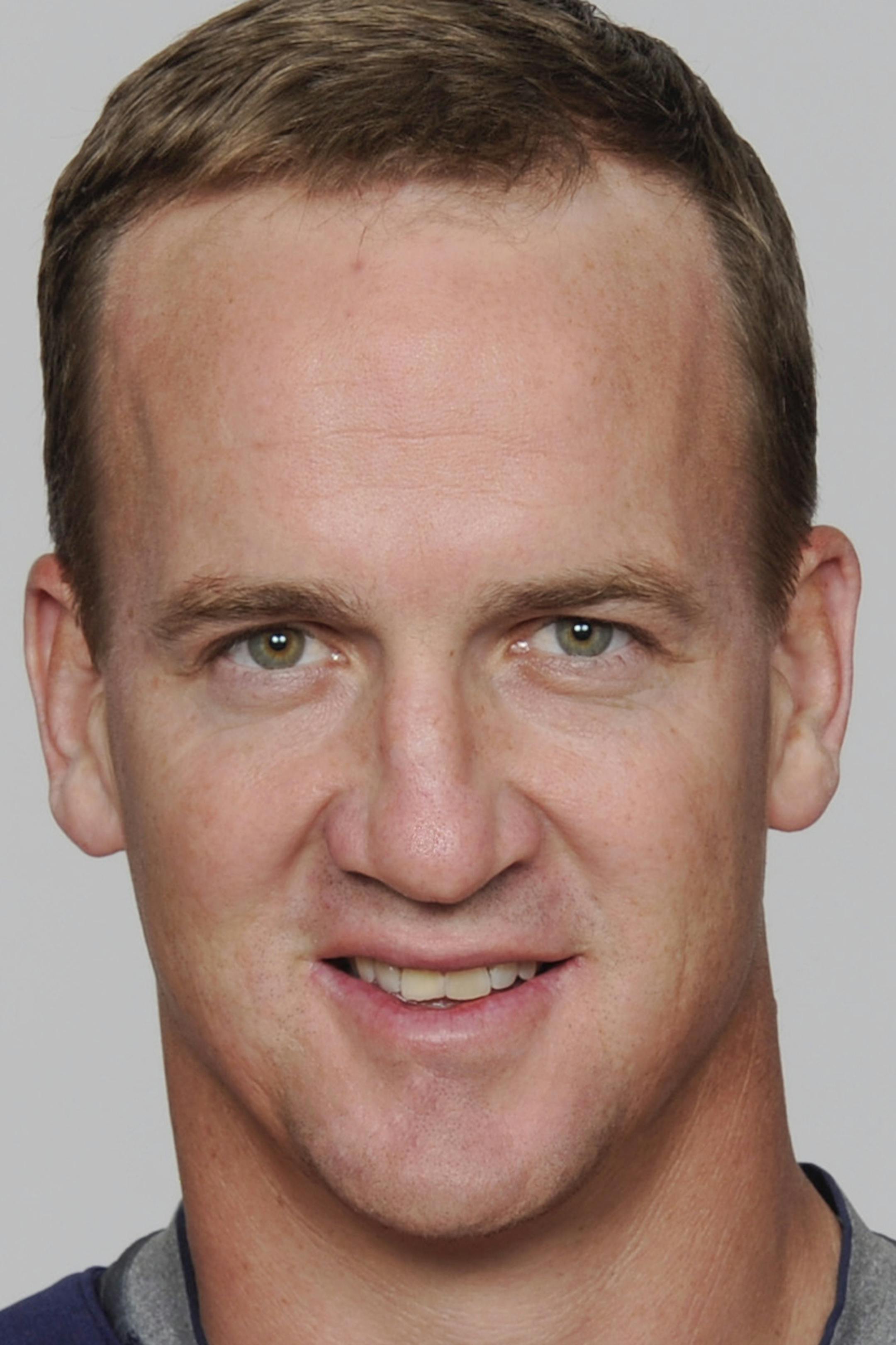 This is a 2013 photo of Peyton Manning of the Denver Broncos NFL football team. This image reflects the Denver Broncos active roster as of Monday, June 10, 2013 when this image was taken. (AP Photo) ORG XMIT: NFLHS13