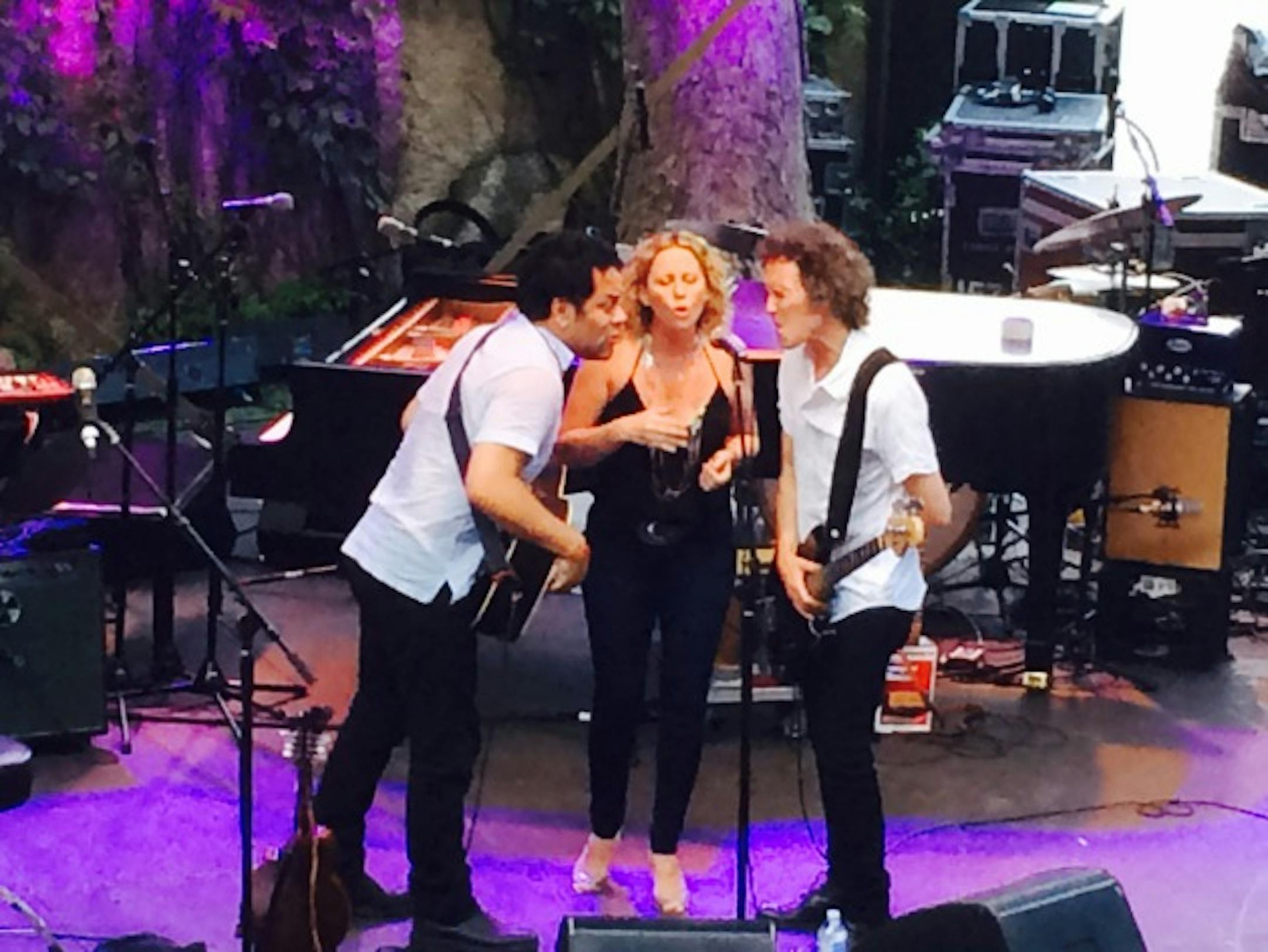 Amy Helm & band harmonized on "Gloryland"