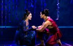 Manna Nichols and Kavin Panmeechao in Rodgers & Hammerstein's The King and I.