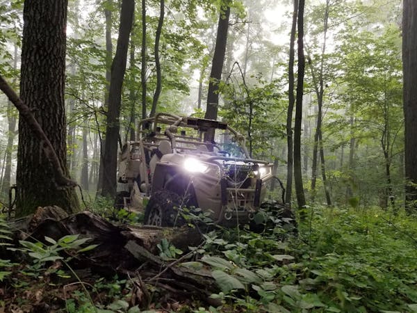 Polaris is working on adding autonomous driving features to its MRZR vehicles for the Army. (Provided photo)