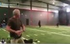 Brett Favre, 47, still has extreme zip throwing footballs