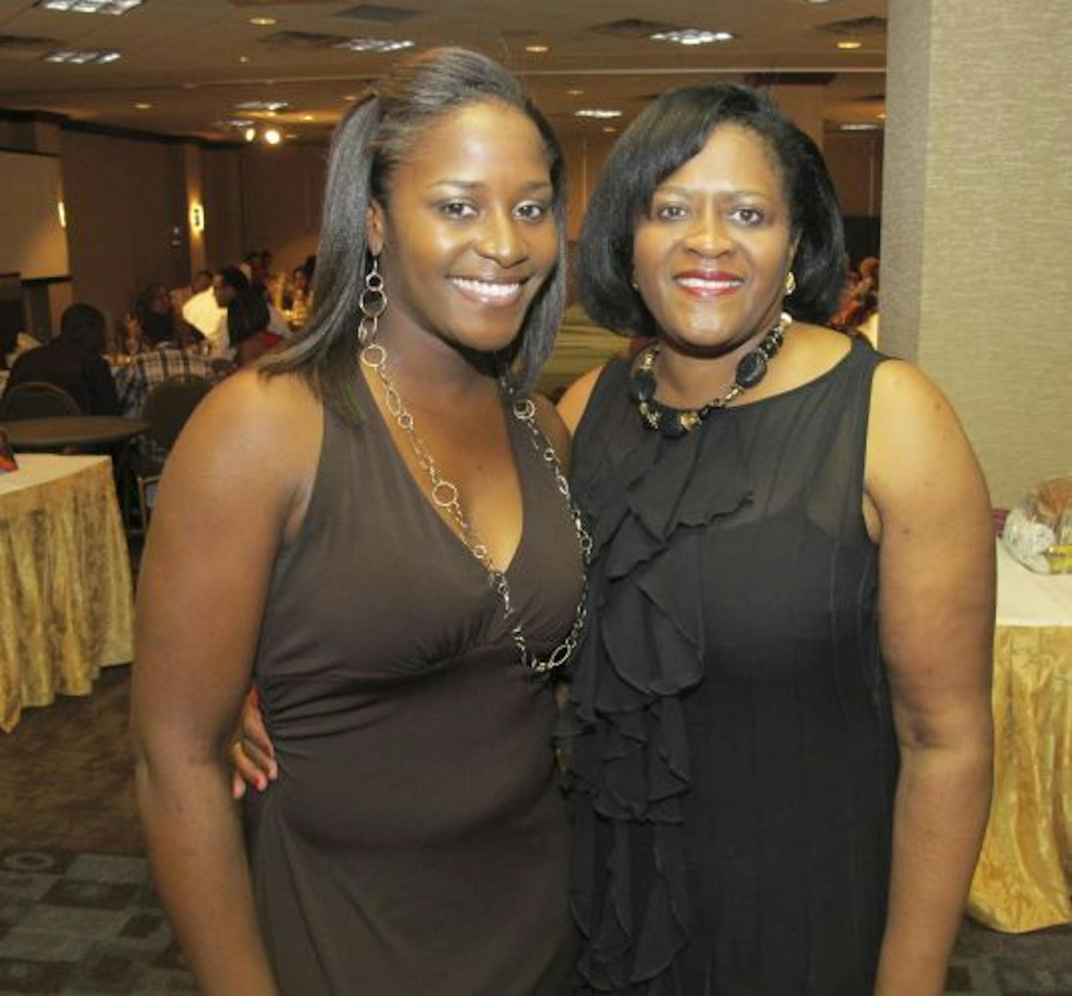 Nadine and Claudette Parris