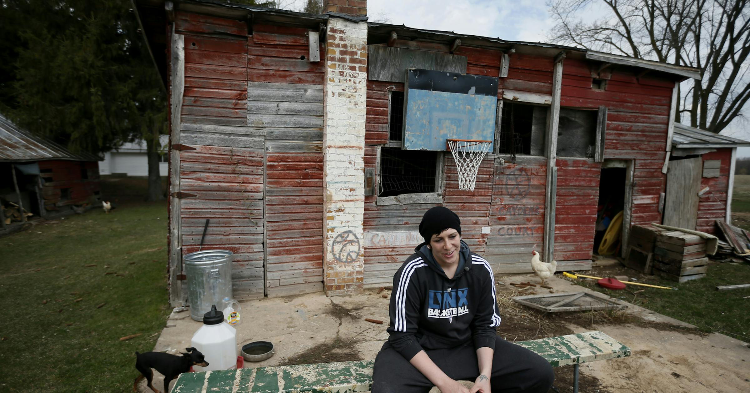 Lynx center McCarville is a Wisconsin farm girl first