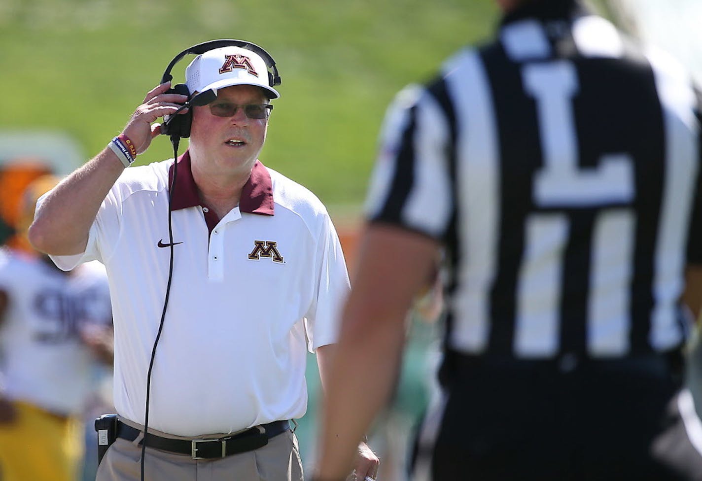 In September 2015, coach Jerry Kill walked the field during a Minnesota vs. Colorado State game. He retired the following month and now has severed ties with the University.