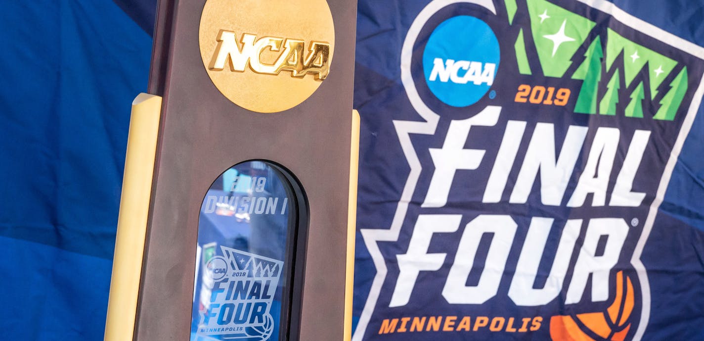 Fans will able to have their photos taken with an NCAA trophy. ] GLEN STUBBE &#xa5; glen.stubbe@startribune.com Thursday, June 7, 2018 Starting in June the NCAA Fan Jam will travel the state to drive awareness of the 2019 Final Four. It will make stops at the Special Olympics, Minnesota State Fair, Pride Fest and many other events.