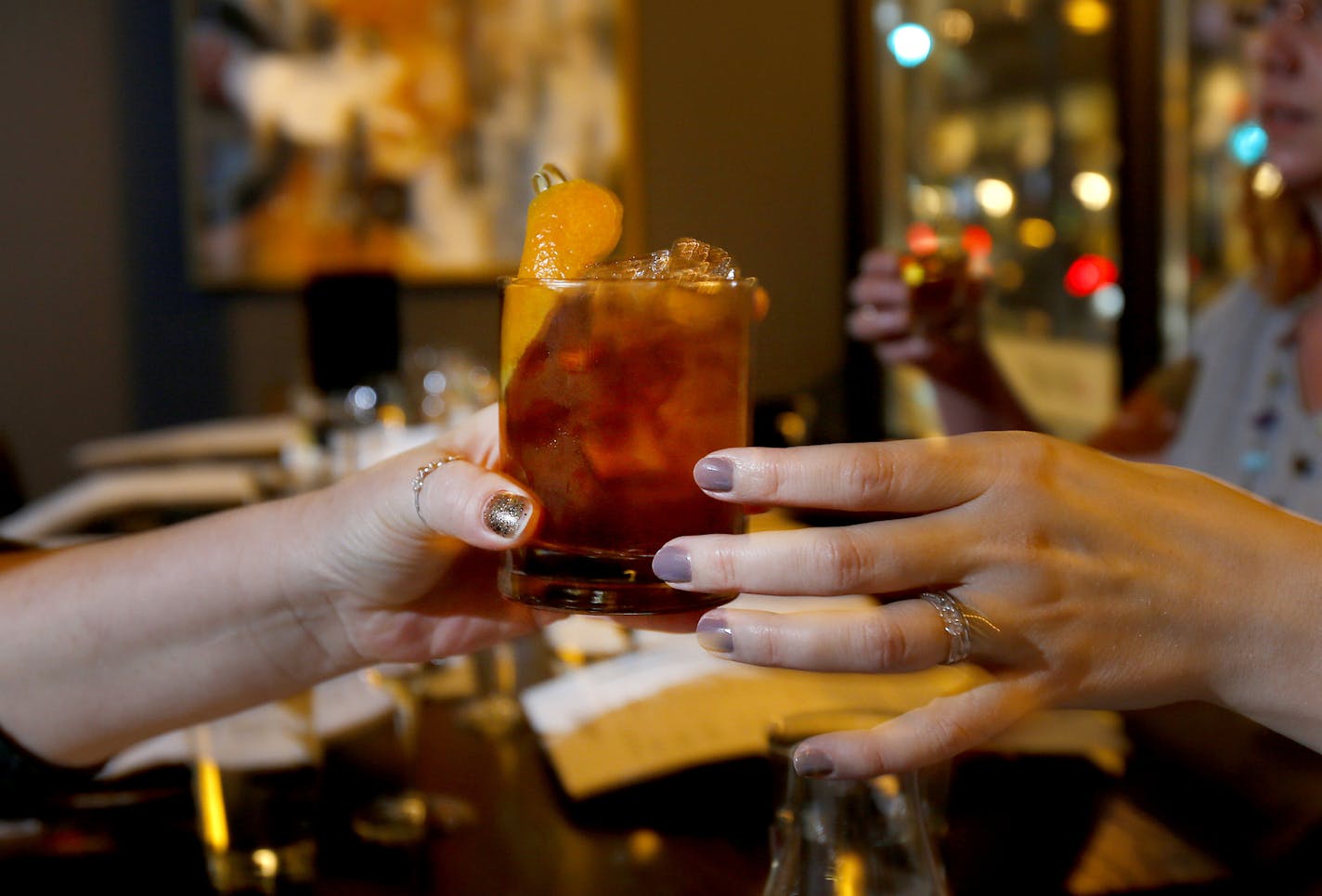 Members of Women Who Whiskey met recently at Coup d&#x2019;&#xe9;tat in the Uptown area of Minneapolis.