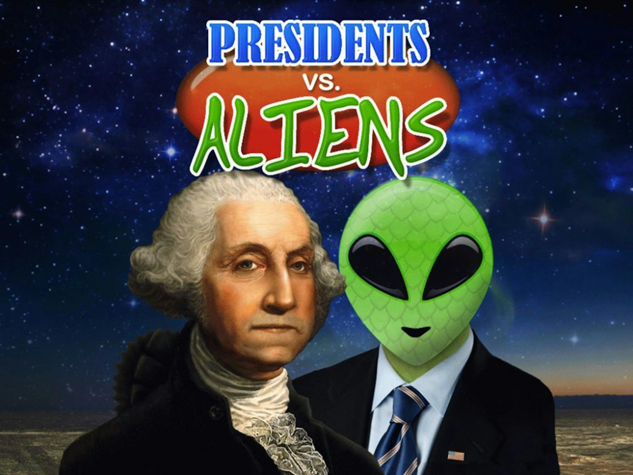 Presidents vs. Aliens app.