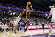 In his first game back from sitting out with a concussion, Gophers guard Braeden Carrington was strong Saturday off the bench.