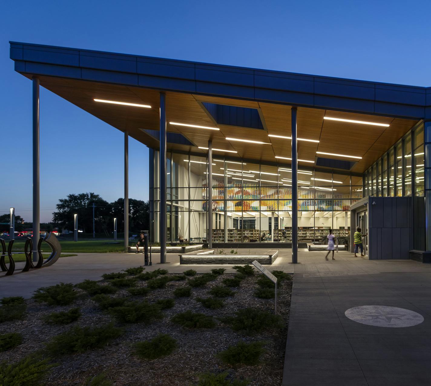 Brooklyn Park library.