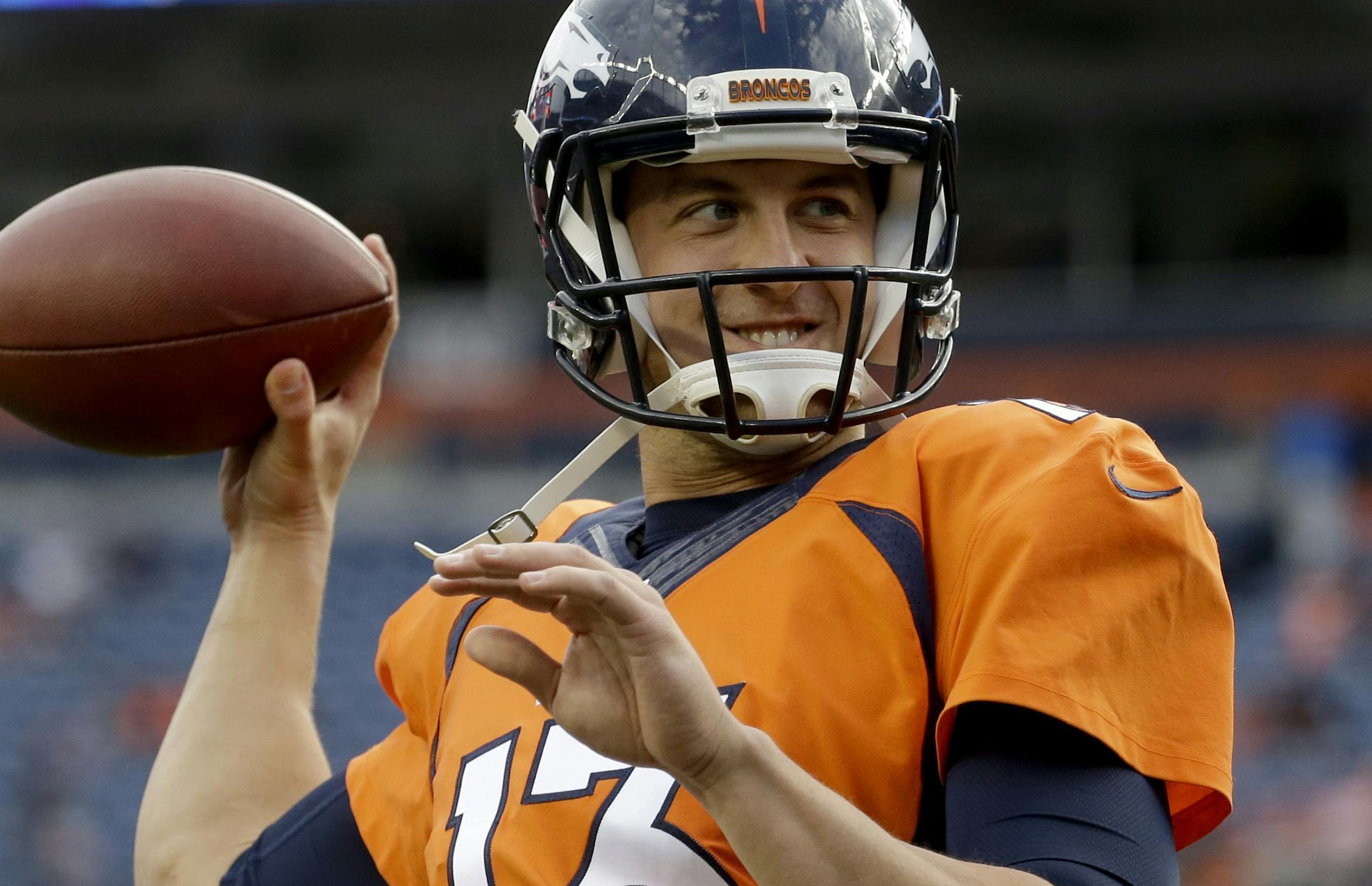 Trevor Siemian, Denver Broncos starting quarterback.
