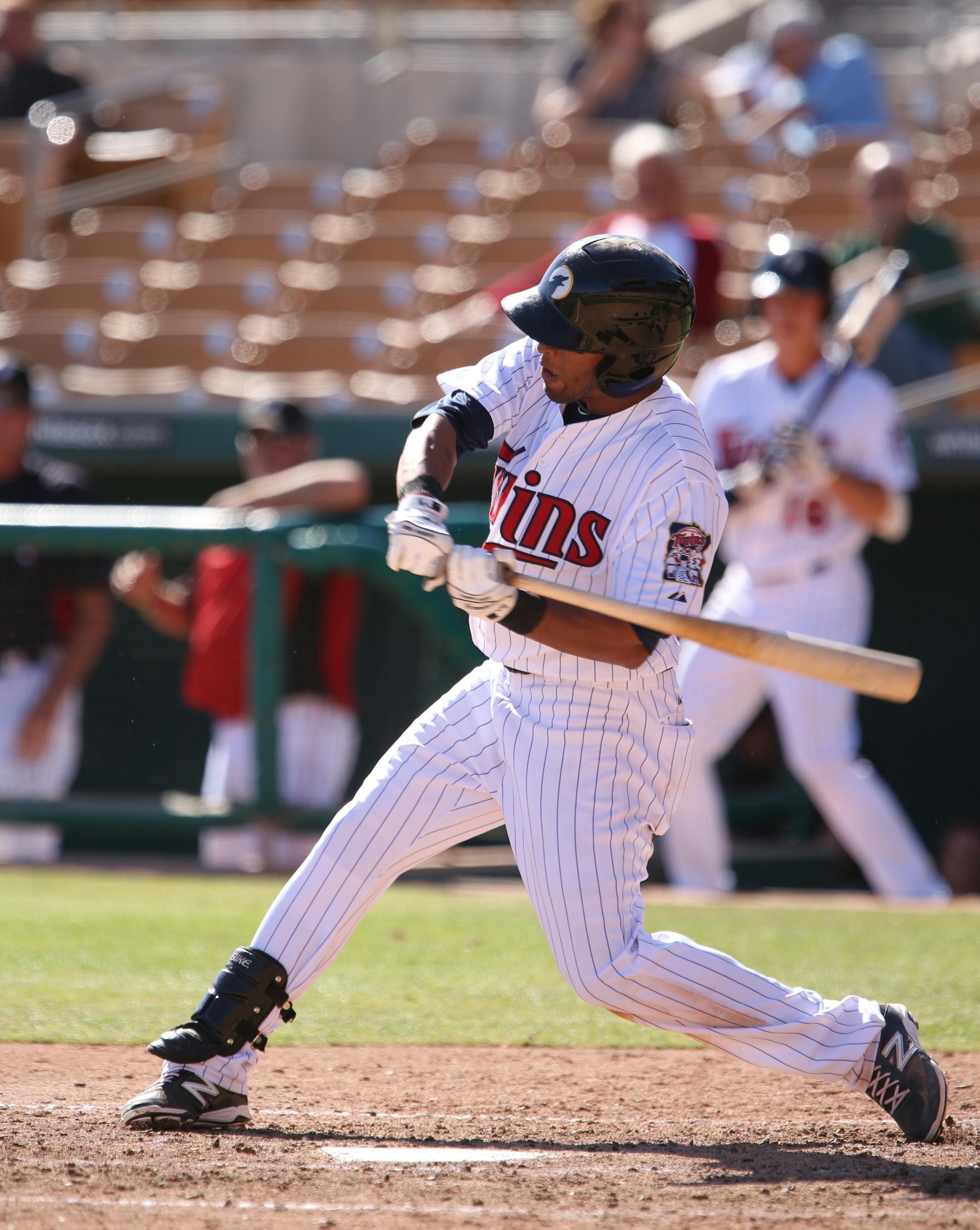 10/30/2013 - #02 - Eddie Rosario - Arizona Fall League - Glendale Desert Dogs playing at Camelback Ranch in Phoenix, AZ Photo By Dave Cruz ORG XMIT: MIN1311061050028234