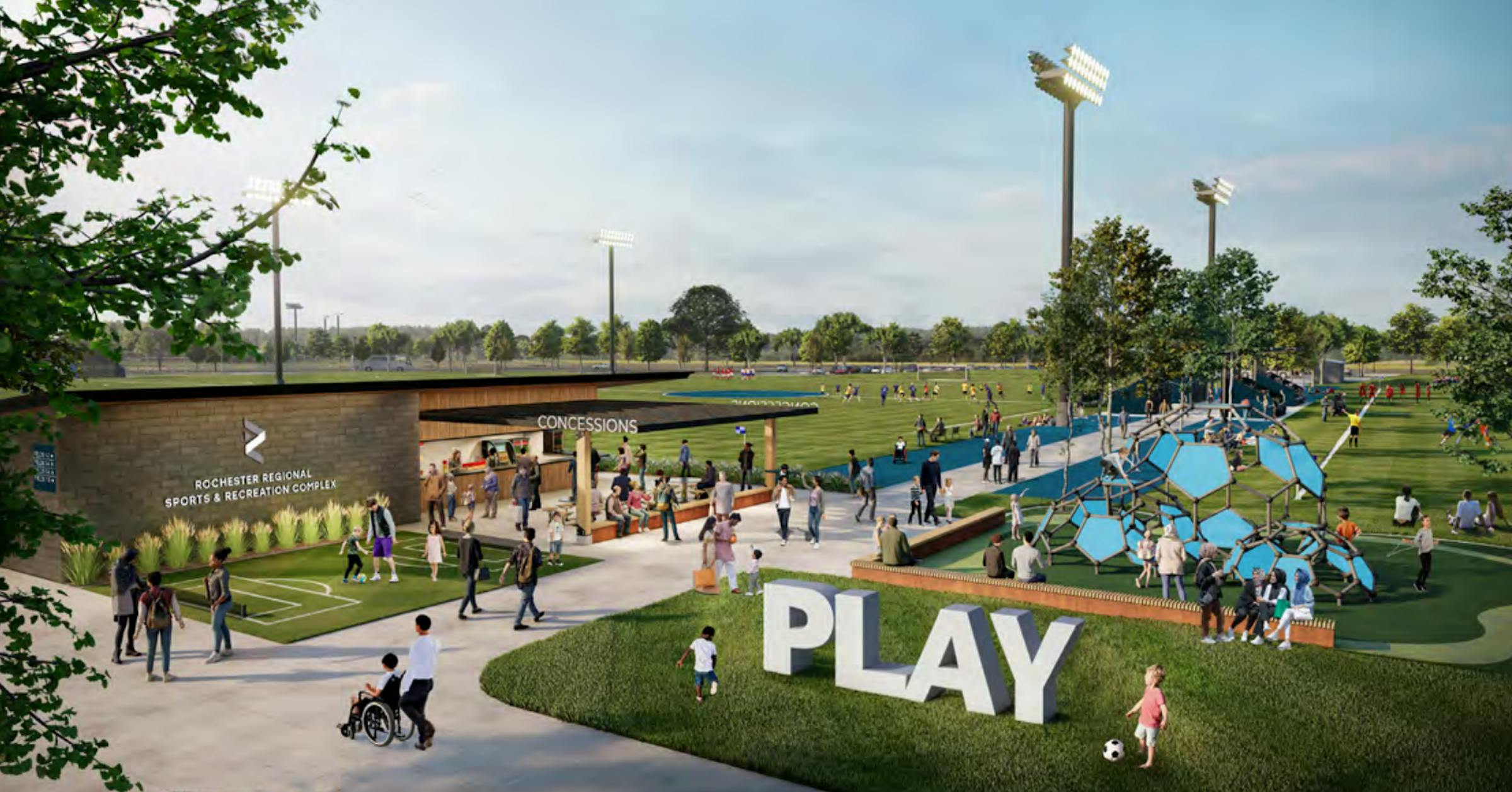 Rochester considers a $55 million dome for its sports complex