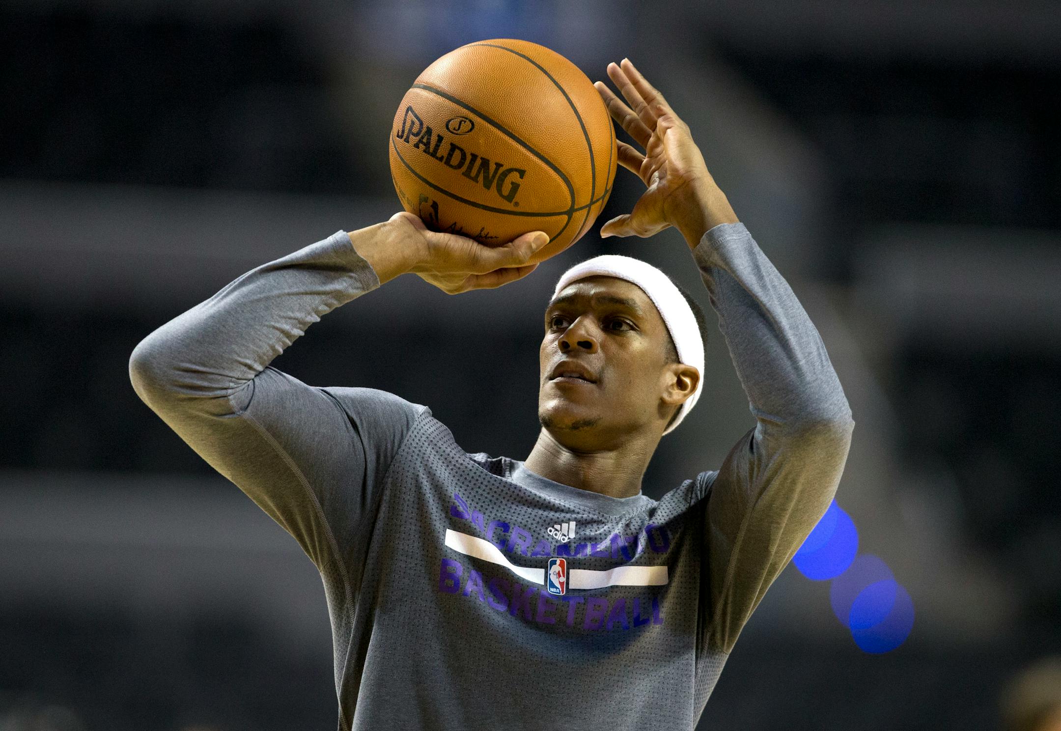 Sacramento Kings guard Rajon Rondo.