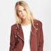 Moto jackets are a staple at this point, but suede and new colors refresh the look for summer-to-fall. Veda "Jayne" suede moto jacket, $736.90 through