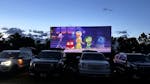 "Inside Out 2" plays before a full house on a June weekend at the Long Drive-In in Long Prairie, Minn.