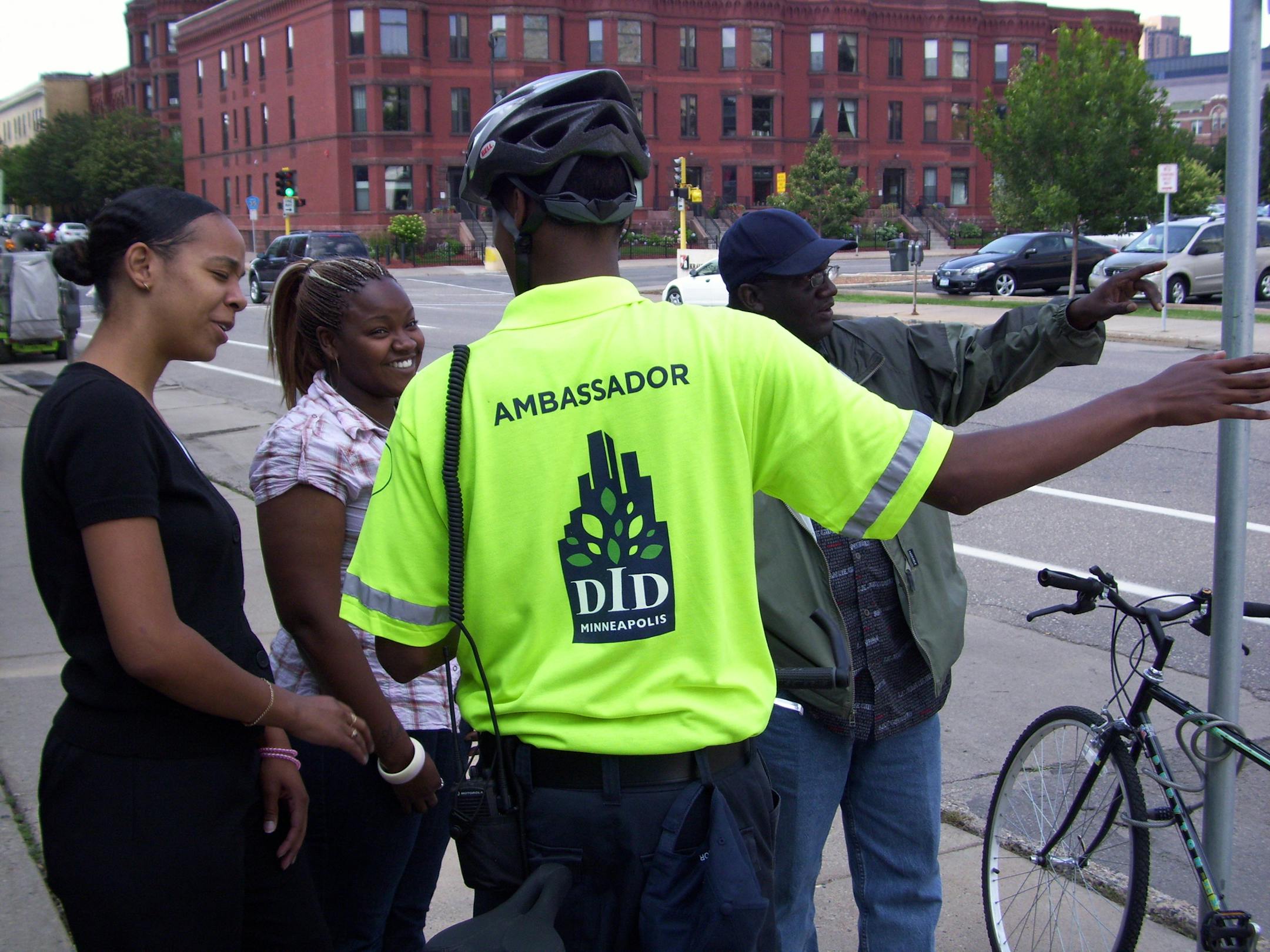 These friendly ambassadors will try to help you find your destination, or your keys.