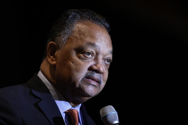 Rev. Jesse Jackson addresses the Rainbow PUSH Coalition Annual International Convention in Chicago, Tuesday, July 2, 2019. (AP Photo/Amr Alfiky)