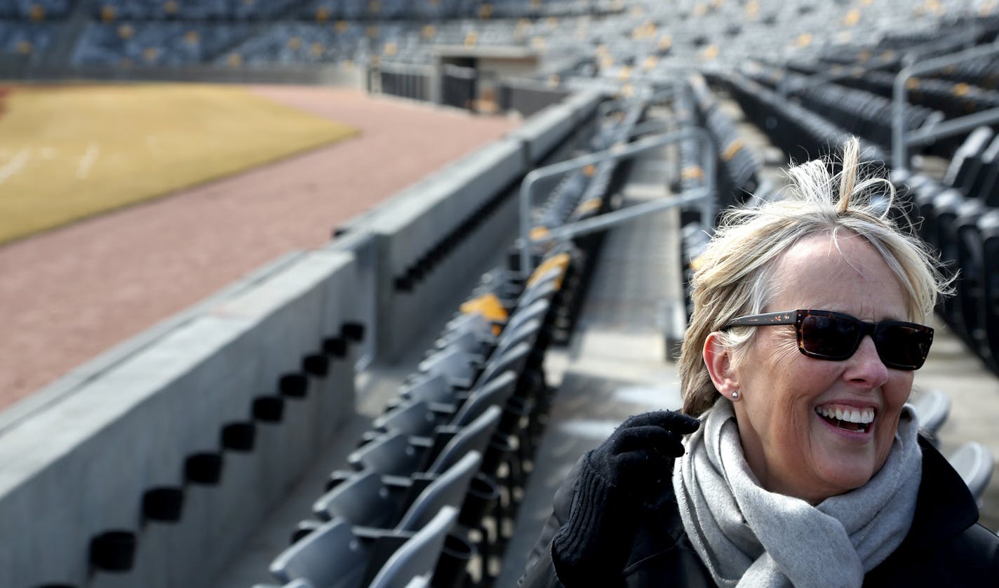 Julie Snow, the architect who designed the St. Paul Saints&#x2019; CHS Field, sought a park that was porous &#x2014; &#x201c;to and from the city.&#x201d;