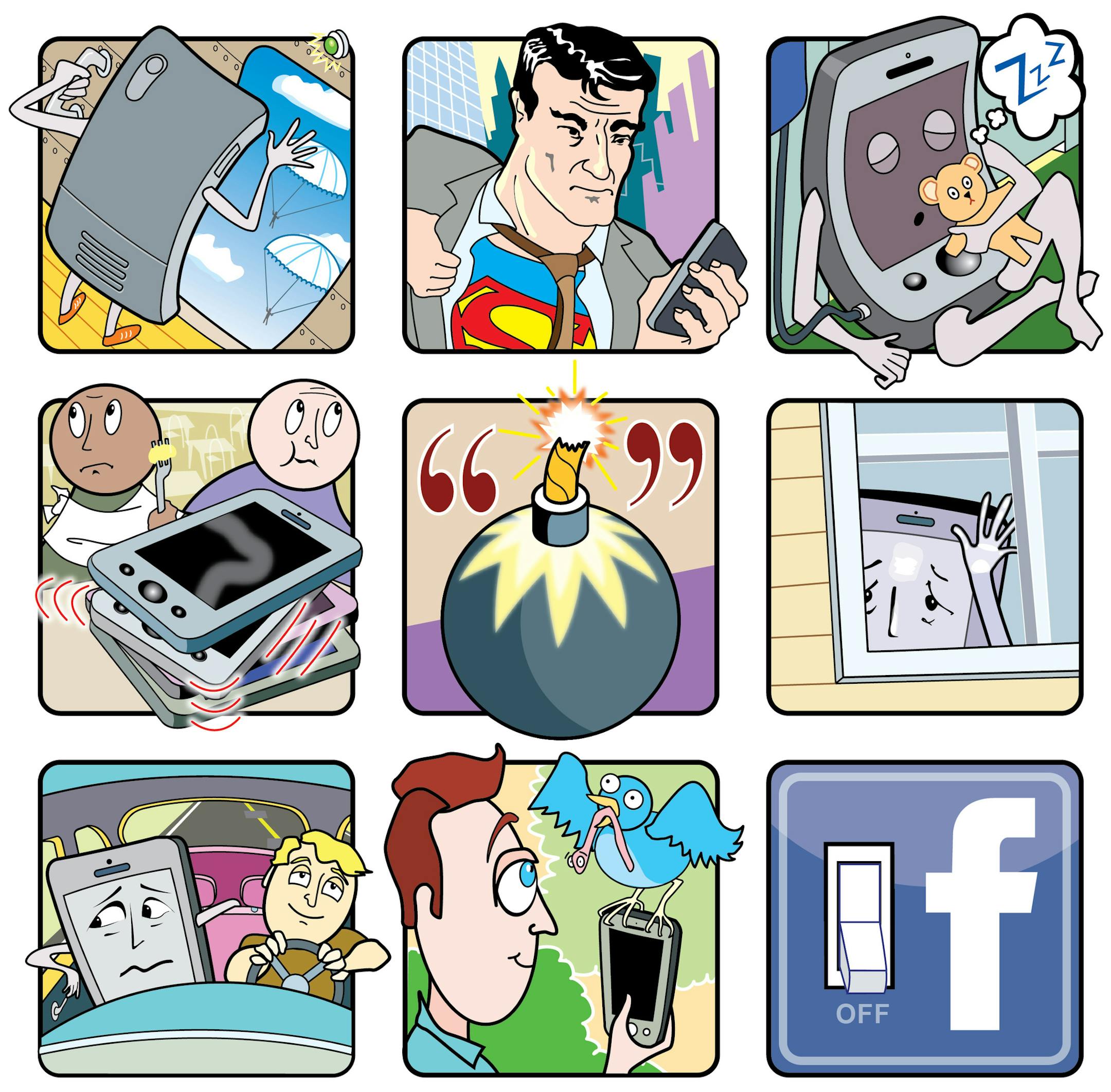 EDDIE THOMAS; Star Tribune illustration Illustrations for DigitalDiet