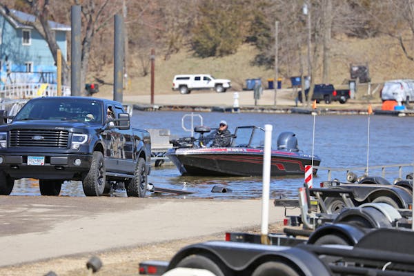 Walleye fishing is allowed continuously on the Mississippi River, and springtime action can be especially fast near Red Wing, Minn., where on busy day