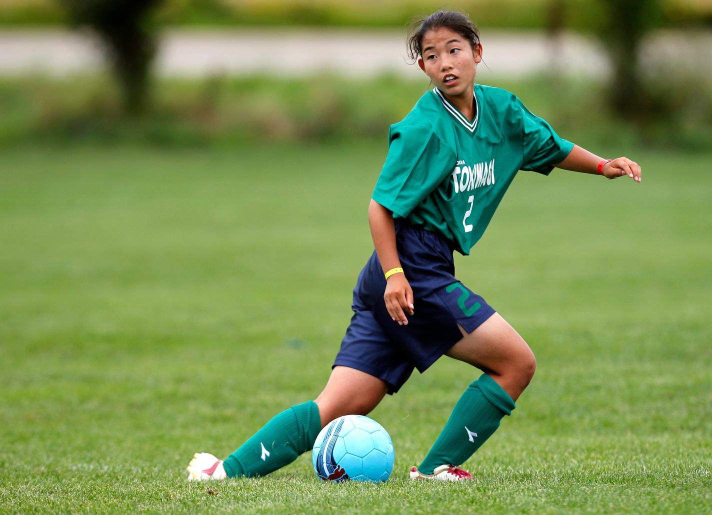 Haruka Nihei is part of the elite-level Tokiwagi Gauken team competing at the Schwan's Cup this week. After last year's quake and tsunami that hit Japan and decimated her hometown, she is finding new joy in playing the sport she loves.