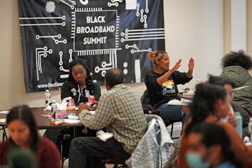 A Black Broadband Summit was held in north Minneapolis, where residents were educated about how broadband works and shared their experiences going wit