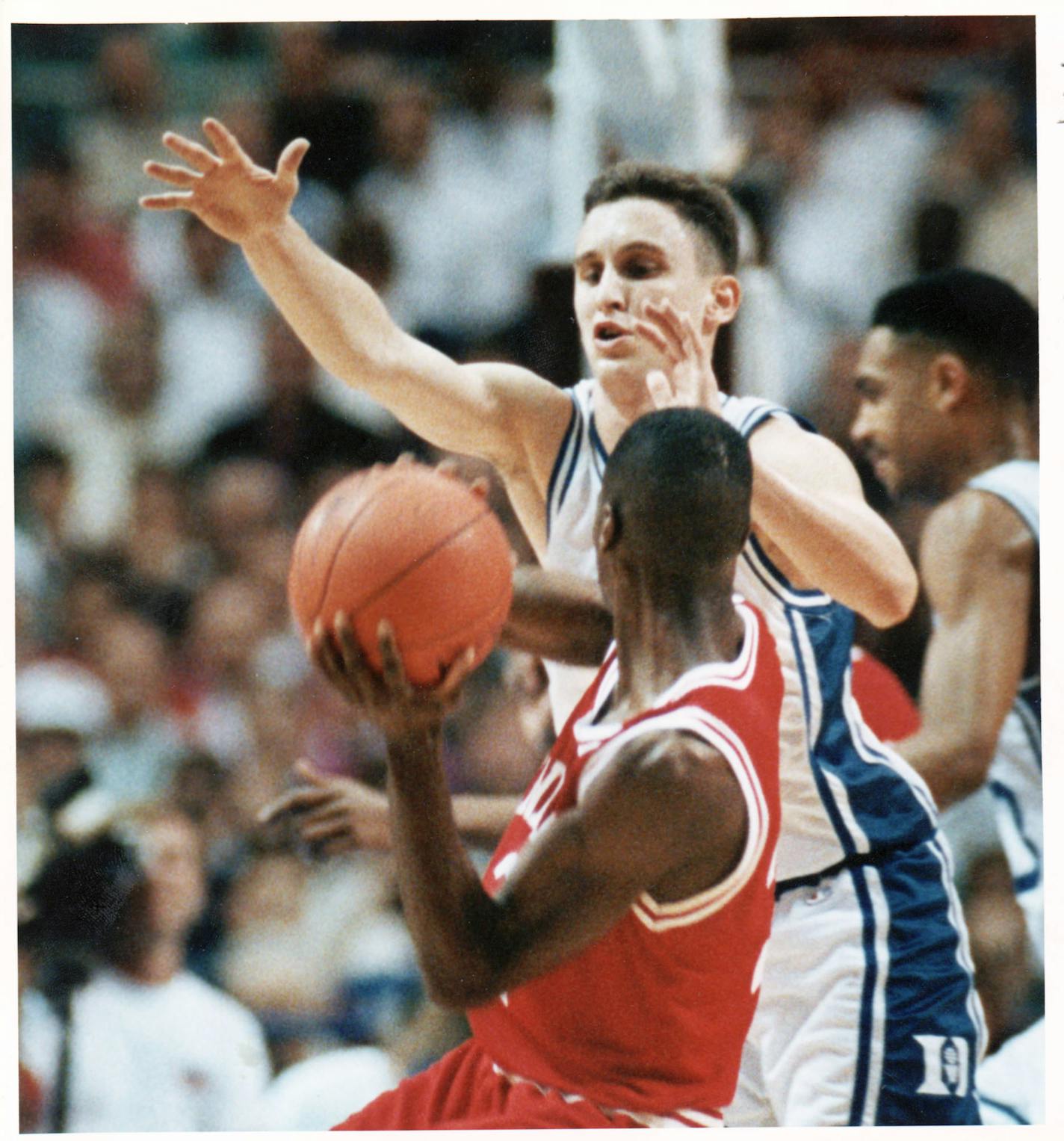 michigan freshman jalen rose and duke junior bobby hurley 1992