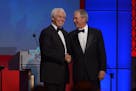Starkey Hearing Foundation founder Bill Austin introduced former President George W. Bush at a Starkey Hearing Foundation gala.