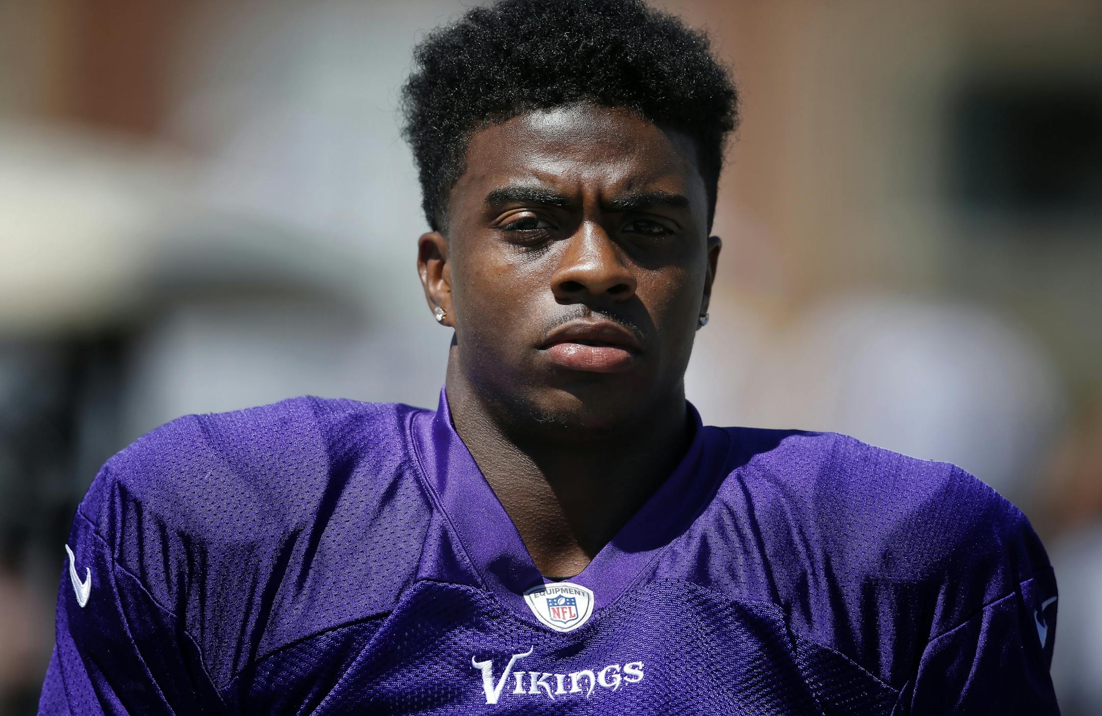 Minnesota Vikings Jerick McKinnon (31).